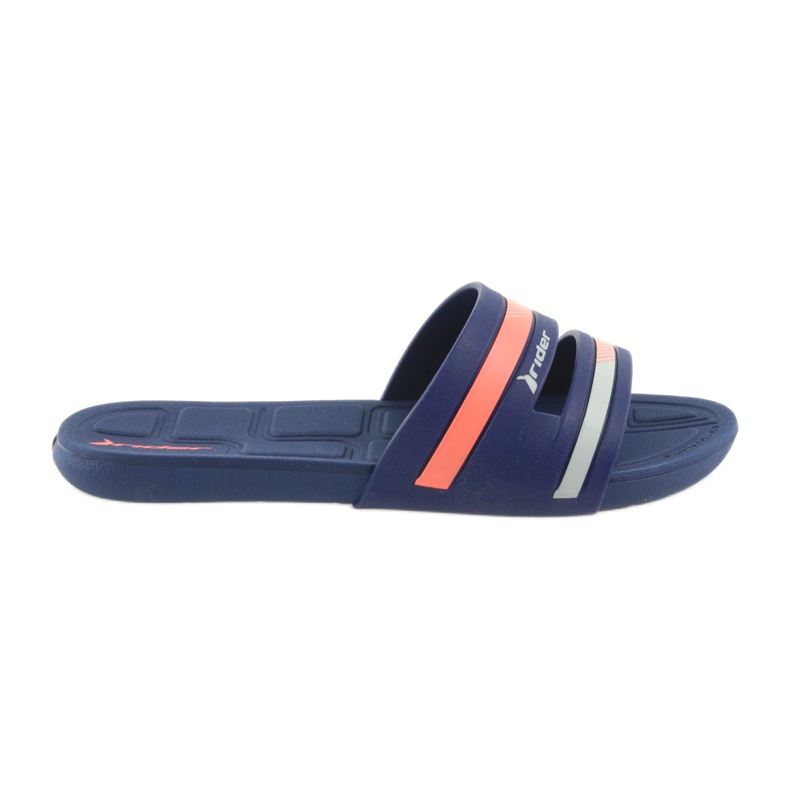 Zapatillas de piscina de mujer Rider 82504 azul marino rosado