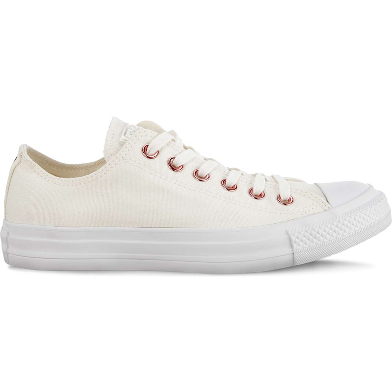Converse Chuck Taylor All Star Ox C163283 Egret Ruibarbo Blanco beige