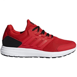 Zapatillas de running adidas Galaxy 4 M F36160 rojo
