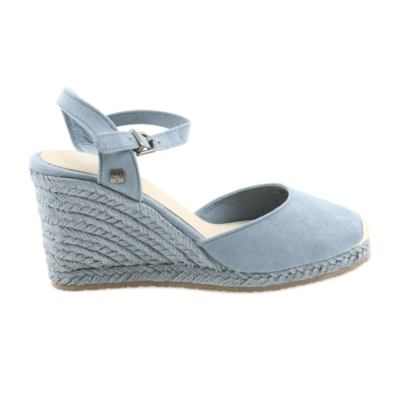 Sandalias Big Star alpargatas 274A170 azul marrón