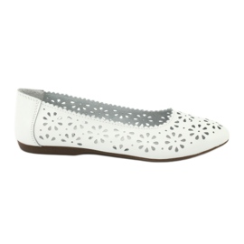 Bailarinas caladas blancas Filippo 680 blanco
