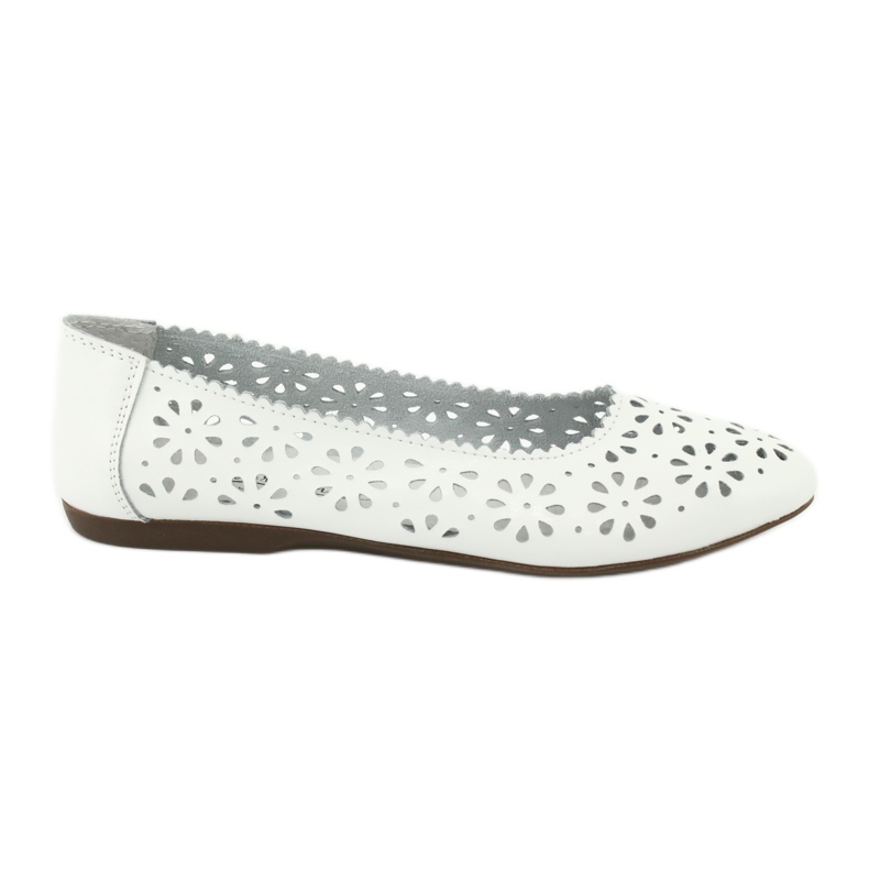 Bailarinas caladas blancas Filippo 680 blanco