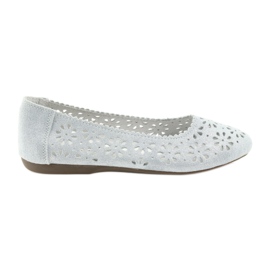 Filippo 680 bailarinas caladas gris