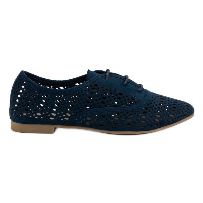 Corina Zapato calado azul marino