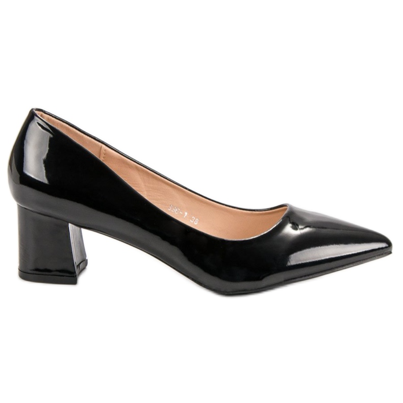 Diamantique Bombas Negras Elegantes negro
