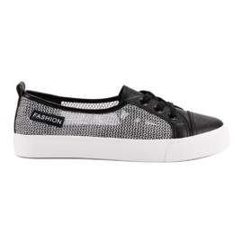 Zapatillas de malla MCKEYLOR negro