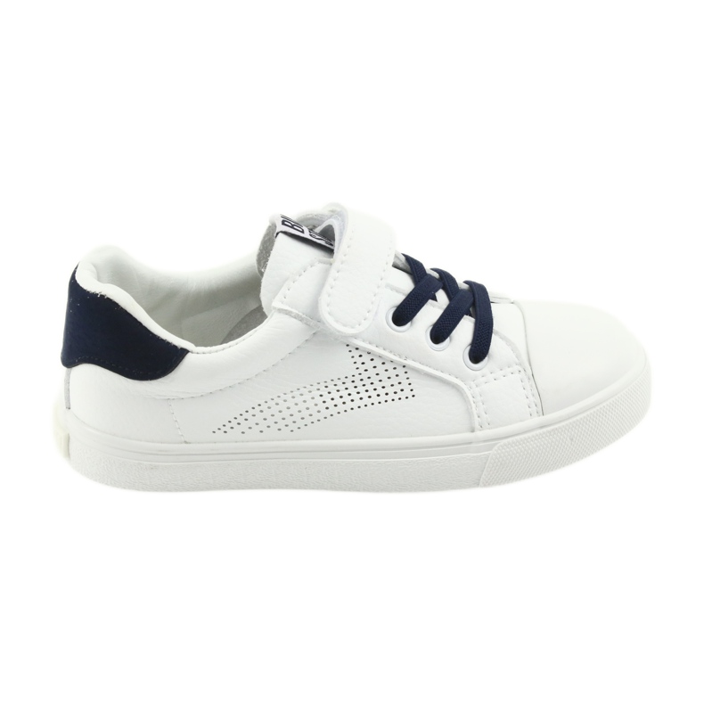 Zapatillas Big Star Velcro 374107 blanco azul marino