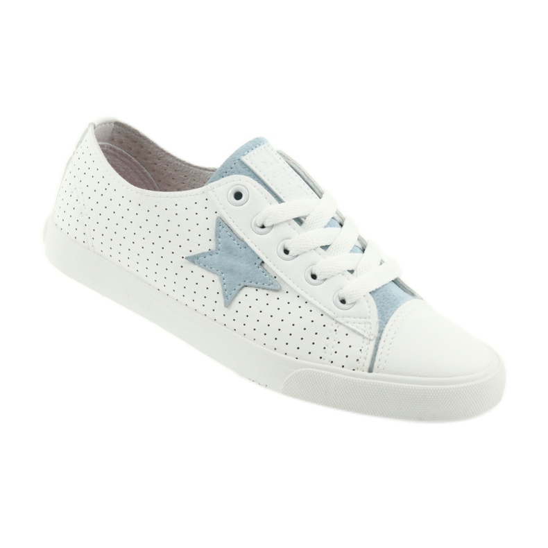 Zapatillas Big Star estrella azul 274692 blanco