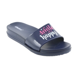 Zapatillas mujer Happy Atletico azul marino blanco rosado