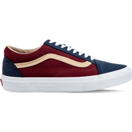 Vans Old Skool Vmn Textured Suede Sailor Blue Port multicolor