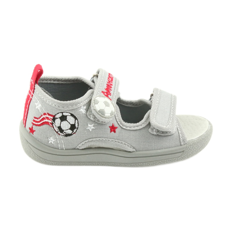 American Club Zapatos para niños zapatillas sandalias para niños bola americana 35/19 negro rojo gris