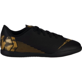 Zapatos de interior Nike Mercurial Vapor X 12 Club Ic Jr AH7354-077 negro negro