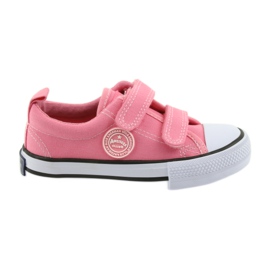 Zapatillas American Club LH50 rosa americano blanco