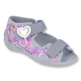Calzado infantil befado 242P086 violeta multicolor