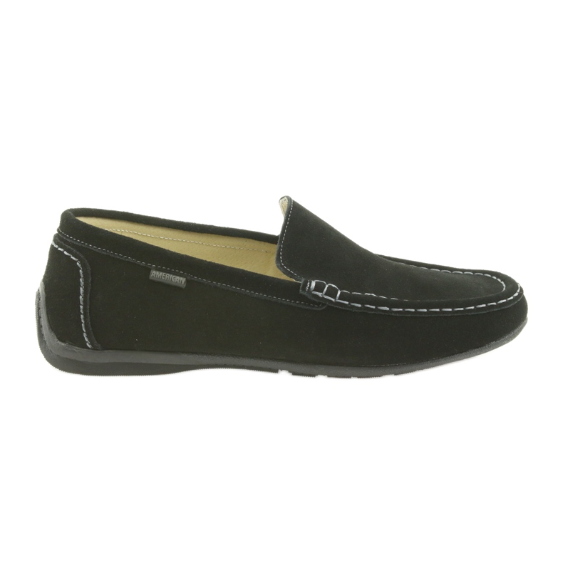 Mocasines zapatos hombre piel American Club 01/2019 negro Mocasines zapatos hombre piel American Club 01/2019 negro