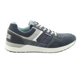 American Club Zapatillas deportivas de hombre ADI American RH17 denim gris azul marino