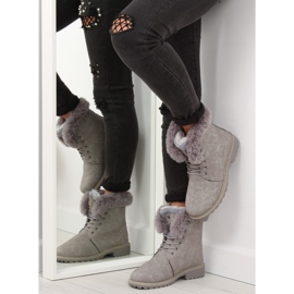 Botas aislantes de madera gris BL137P Gray II-GAT