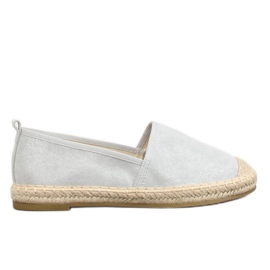 Alpargatas grises para mujer A615-ESP-1 Gris