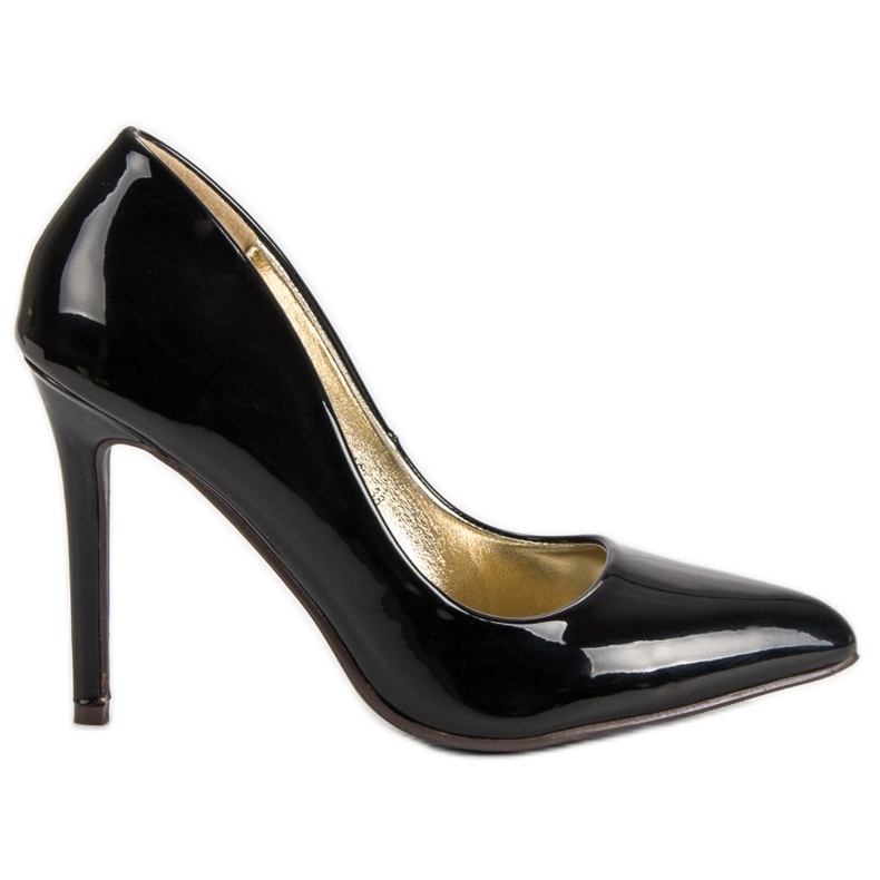 Sweet Shoes Alfileres Negros Lacados