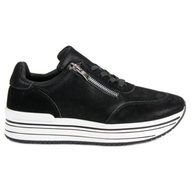 Calzado deportivo de moda negro