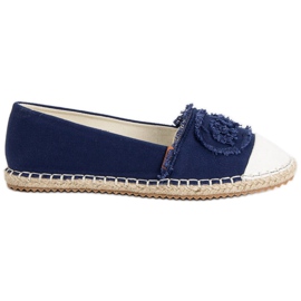 McKey Alpargatas de moda azul azul marino McKey Alpargatas de moda azul azul marino