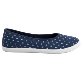 McKey Bailarinas de marinero azul