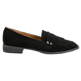 Sergio Todzi Mocasines con tacón plano negro