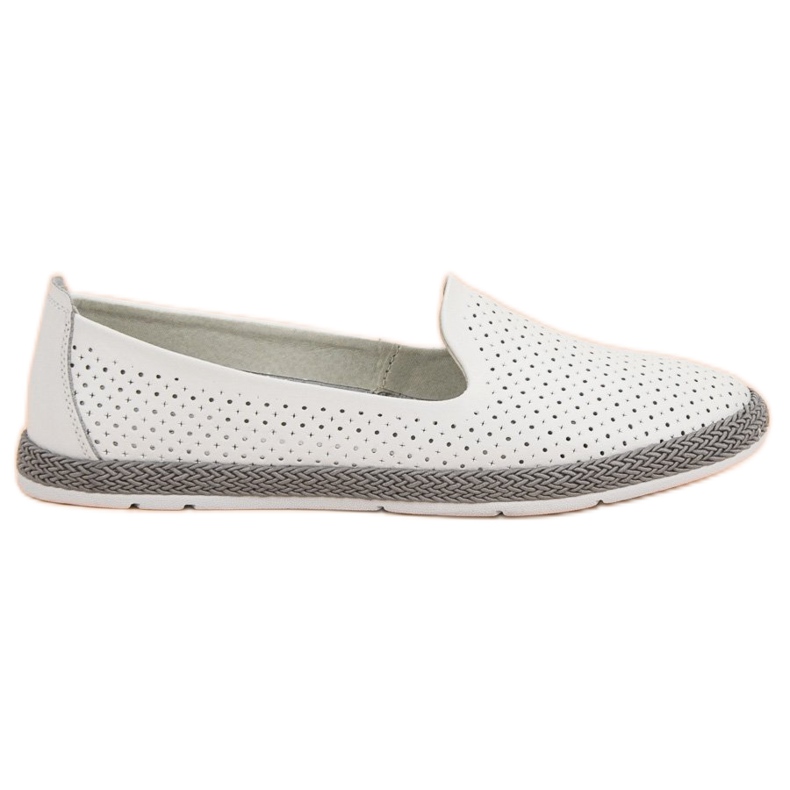 Filippo Señores de cuero calado blanco Filippo Señores de cuero calado blanco