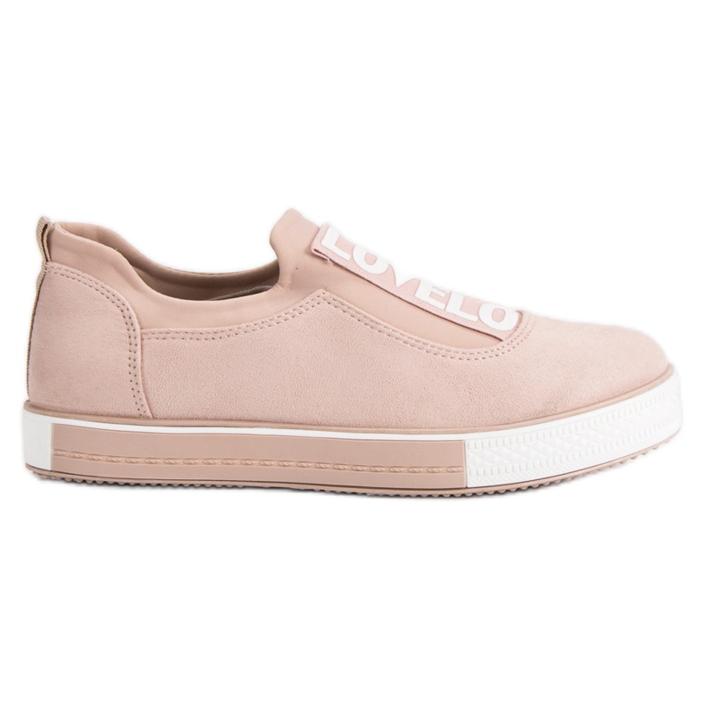 Ideal Shoes Zapatillas sin cordones Lovelo marrón