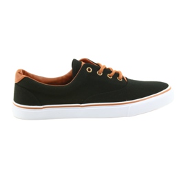 American Club Zapatos de hombre zapatillas negras LH03 negro marrón
