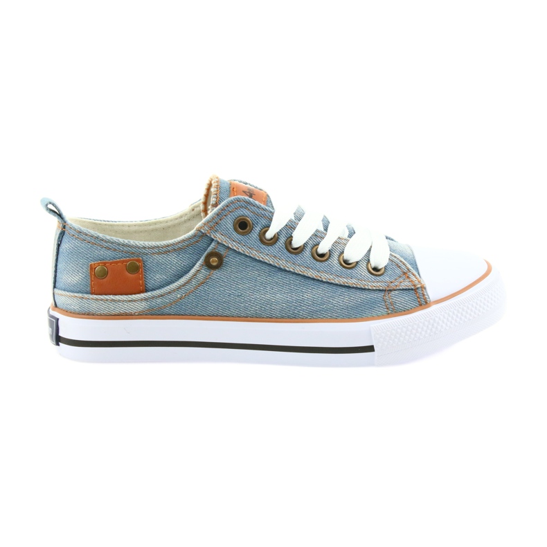 Zapatillas American Club jeans azul