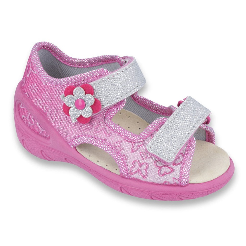 Calzado infantil befado pu 065P123 gris rosado