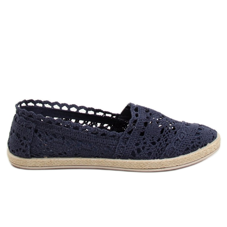 Alpargatas de encaje azul marino JX1020 Navy