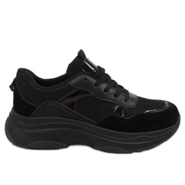 Zapatillas deportivas negras B318-18 Negra negro