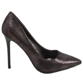 Tacones de mujer Graphite AT-0596-L Spear negro multicolor
