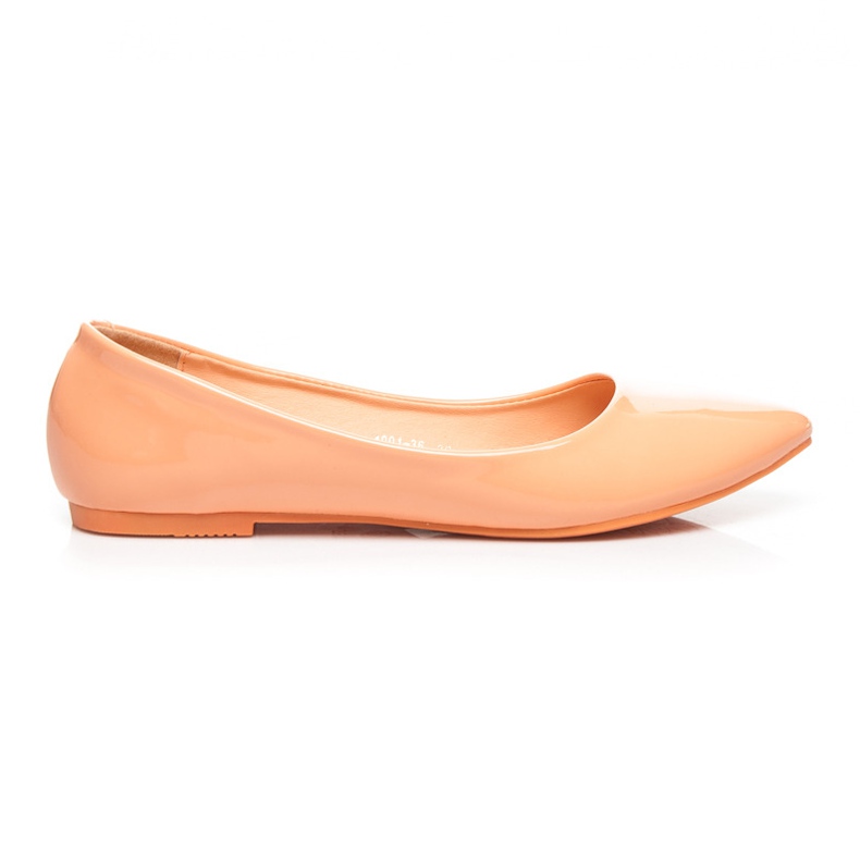 Vices Bailarinas pastel naranja