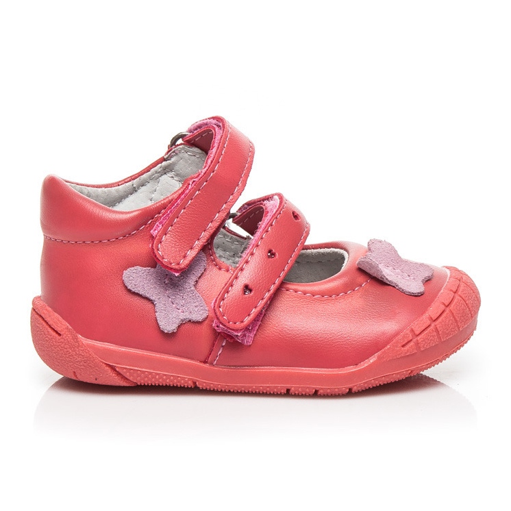 Apawwa Bailarina de velcro rojo
