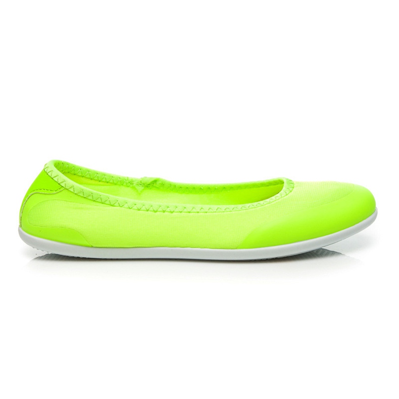 Renda Bailarinas deportivas sin cordones amarillo