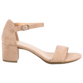 Filippo Sandalias de tacón en beige