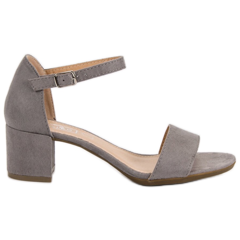 Filippo Sandalias de tacón grises