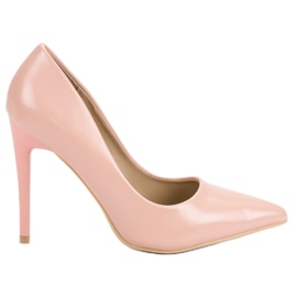 Tacones rosas clásicos