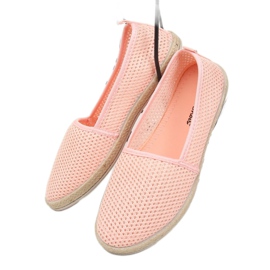 Alpargatas de malla rosa JX1029 Rosa