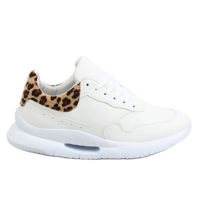 Zapatillas deportivas suela convexa blanca R-377 WHITE / HAIRLEOPARD blanco