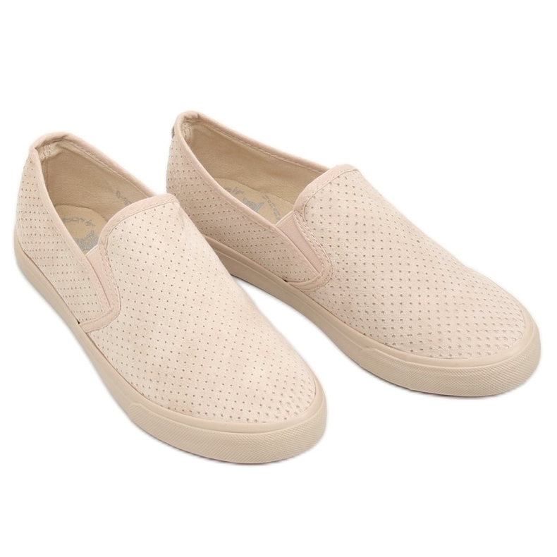 Zapatillas slip-on beige G-92 Beige