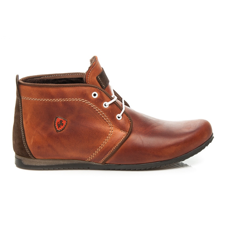 Lucca Zapatos de los hombres elegantes marrón