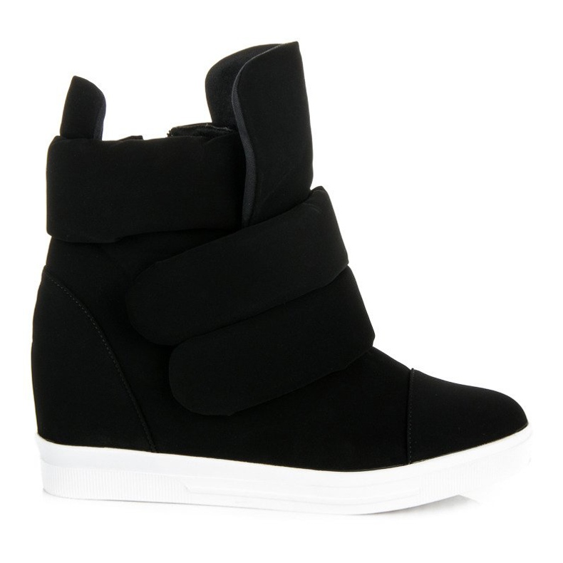 Zapatillas de moda negro