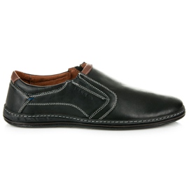 Lucca Zapatos de cuero de los hombres negro Lucca Zapatos de cuero de los hombres negro