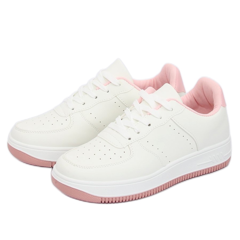 Zapatillas deportivas blancas y rosa LV75P Pink blanco rosado