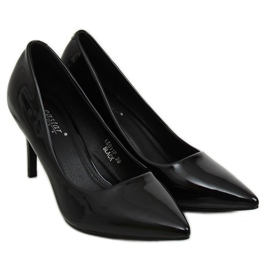 Tacones de mujer negros LE011P Negro