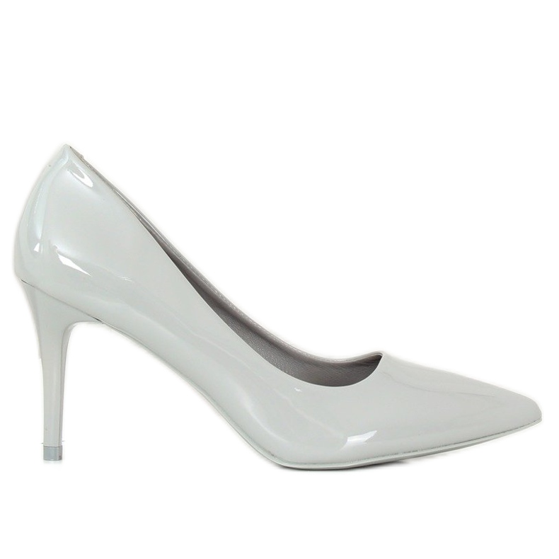 Gris Tacones de aguja grises de mujer LE011P Gris